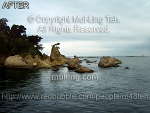 Edited version of "Morito Beach" by Mui-Ling Teh